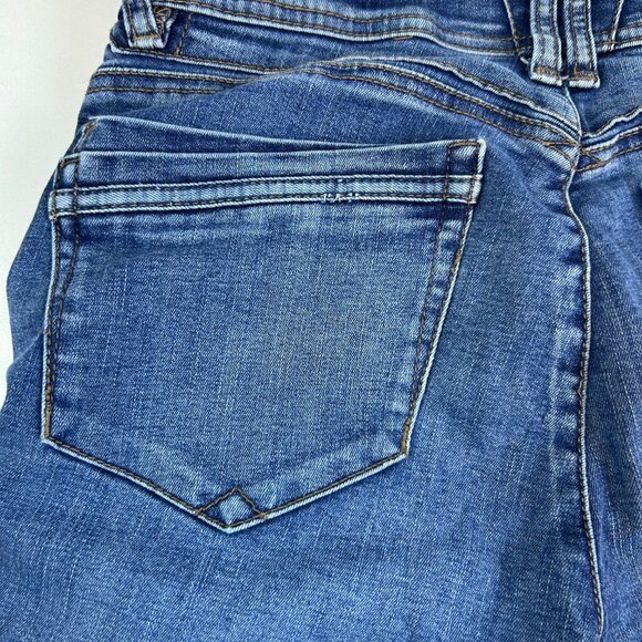 Democracy “Ab” Technology Skinny Jeans Size 6 | Distressed Stretch Denim - Picture 3 of 7